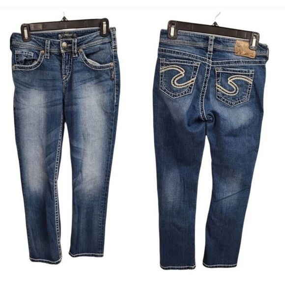 Silver Jeans Denim - Silver Natsuki Capri Jeans Womens Size 26